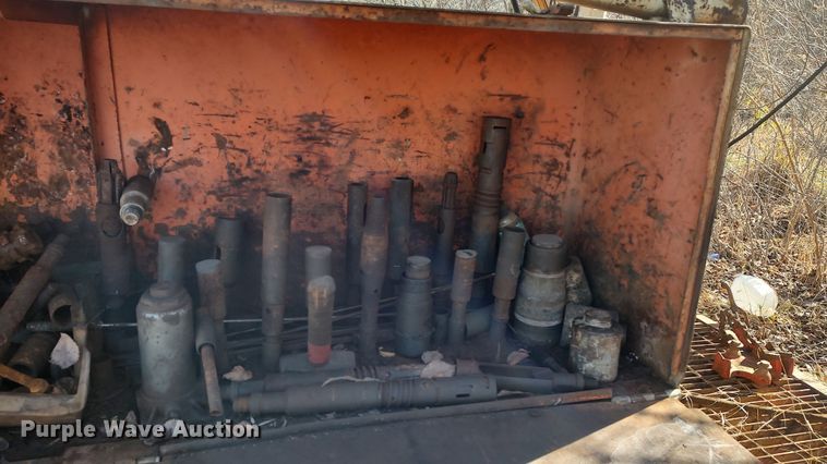 image for item LK9380 Shop built  equipment trailer