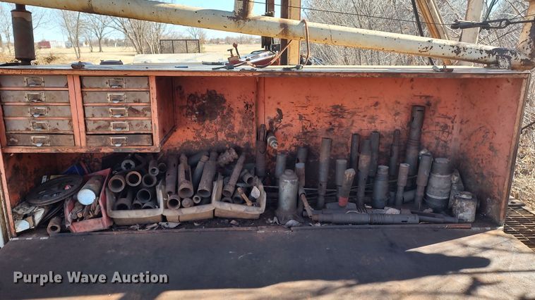 image for item LK9380 Shop built  equipment trailer