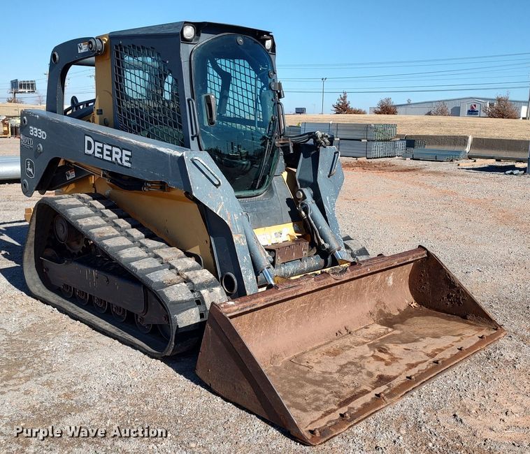 image for item LK9385 2010 John Deere 333D  tracked skid steer loader