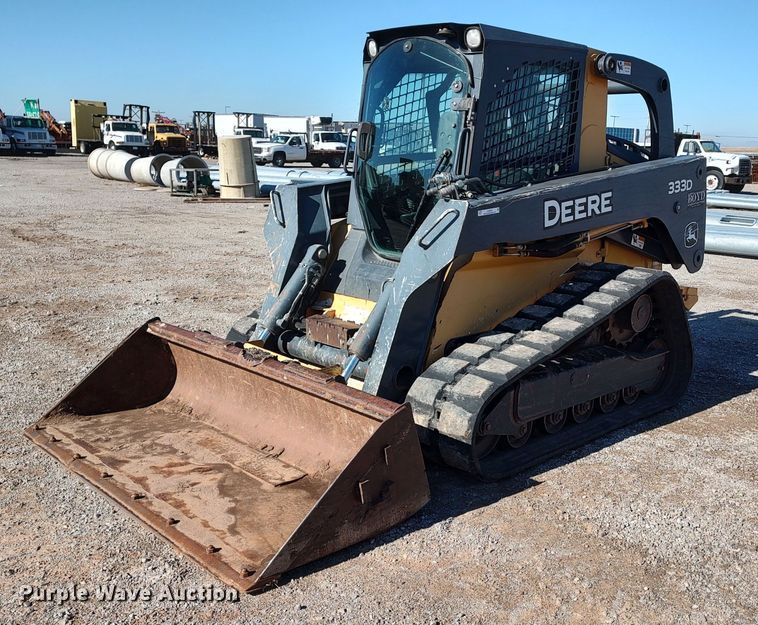 image for item LK9385 2010 John Deere 333D  tracked skid steer loader