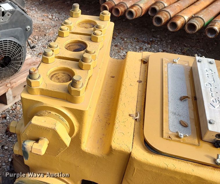 image for item LK9416 Kerr KA-3500  102 BHP triplex plunger pump