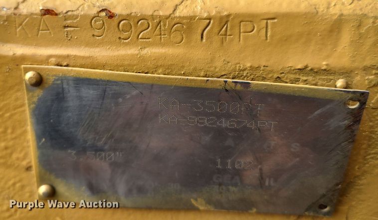 image for item LK9416 Kerr KA-3500  102 BHP triplex plunger pump