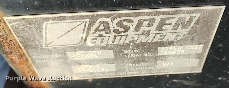 image for item LK9440 Aspen Equipment  flatbed