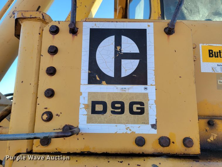 image for item LL9781 1973 Caterpillar D9G  dozer