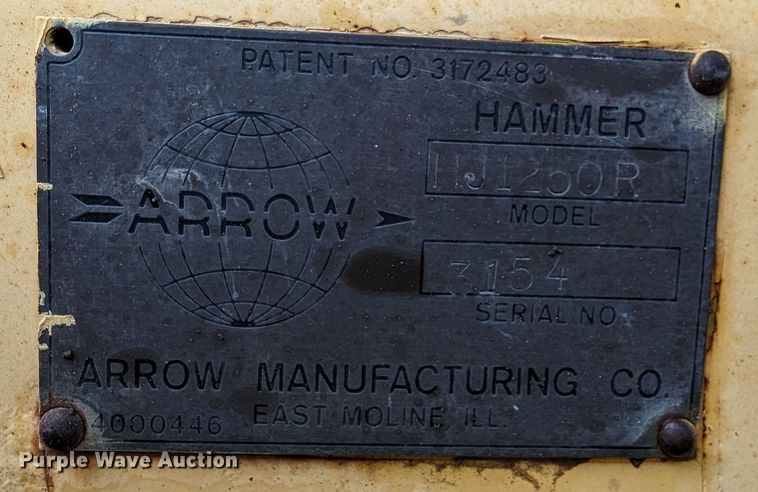 image for item LP9111 Arrow HJ1250R  drop hammer