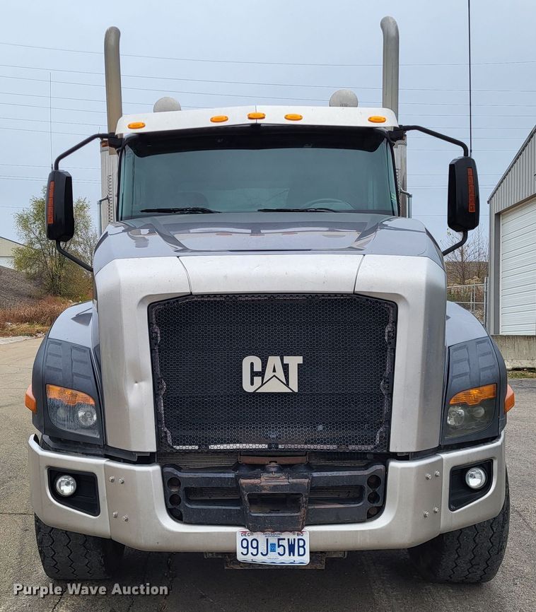 image for item LR9092 2014 Caterpillar CT660 tri-drive hydrovac truck