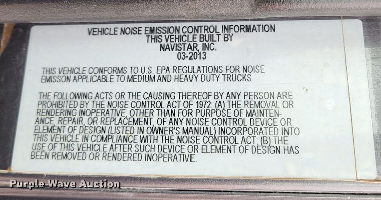 image for item LR9092 2014 Caterpillar CT660 tri-drive hydrovac truck