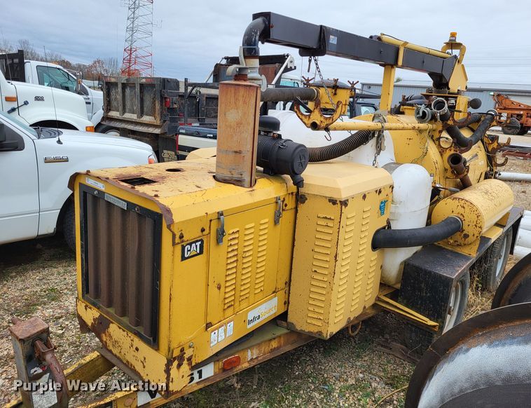 image for item LR9094 2005 Vermeer Ring-O-Matic 550 Jet Vac  vacuum excavator