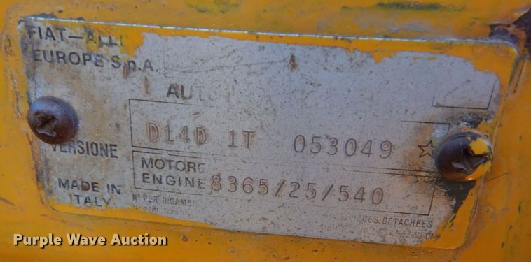 image for item LT9002 1989 Fiat-Allis 14C  dozer