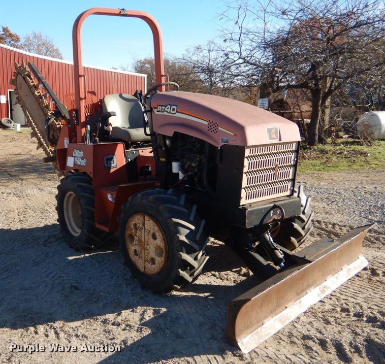 image for item LT9003 2008 Ditch Witch RT40  trencher