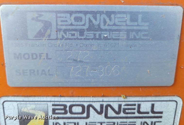image for item LY9812 Bonnell 272  road maintainer