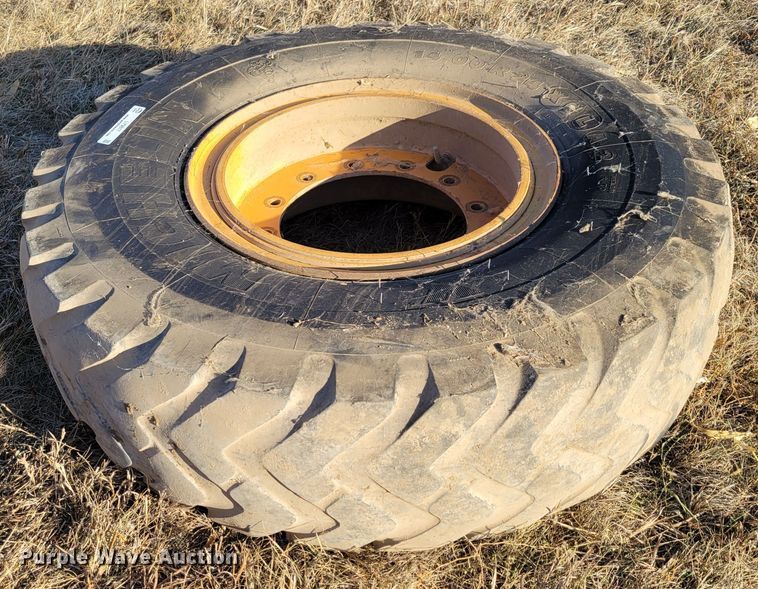 image for item LY9817 14.00R24 tire and wheel