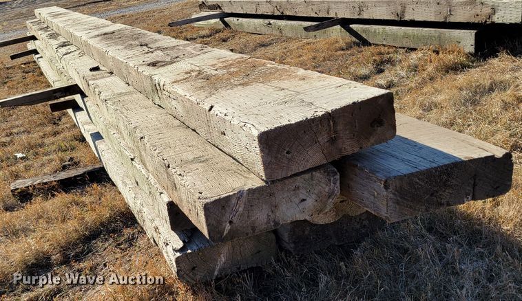 image for item LY9820 (7) bridge timbers