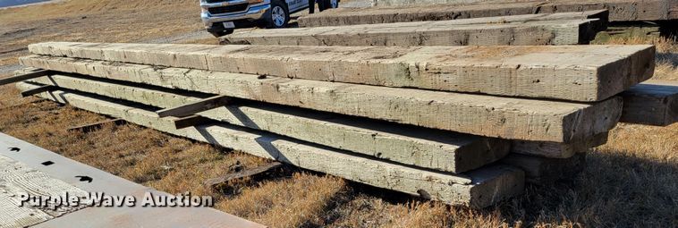 image for item LY9820 (7) bridge timbers