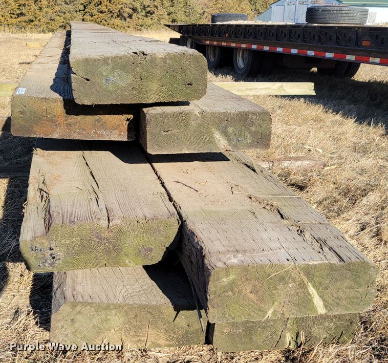 image for item LY9820 (7) bridge timbers