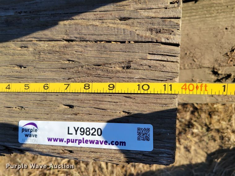 image for item LY9820 (7) bridge timbers