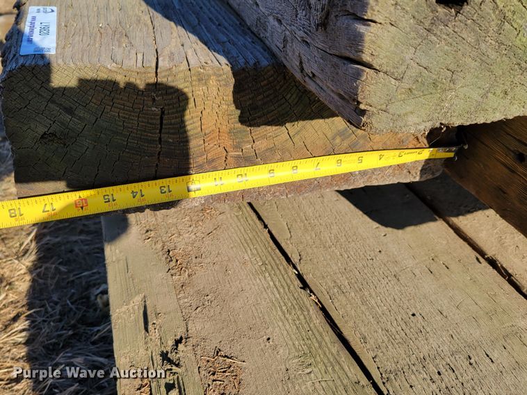 image for item LY9820 (7) bridge timbers