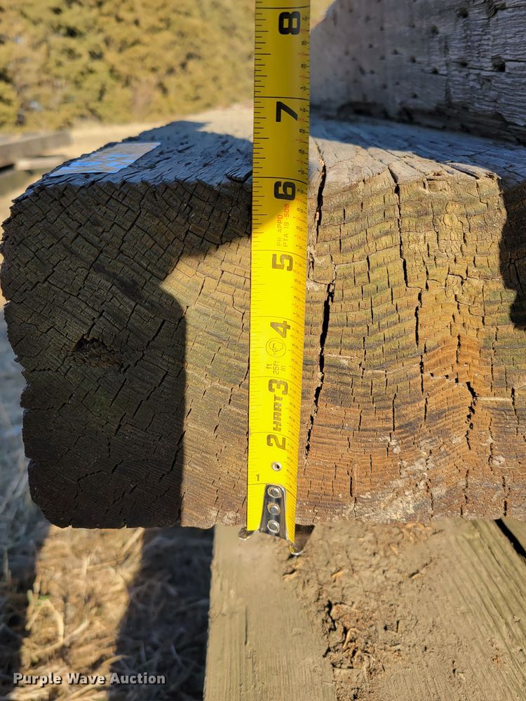 image for item LY9820 (7) bridge timbers