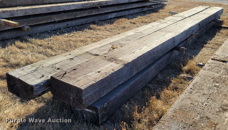 image for item LY9821 (4) bridge timbers