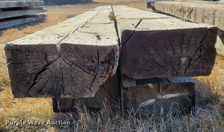 image for item LY9821 (4) bridge timbers