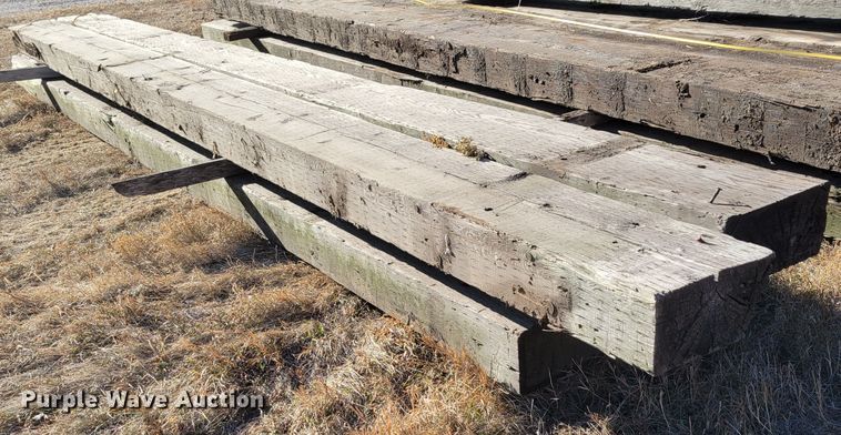 image for item LY9821 (4) bridge timbers