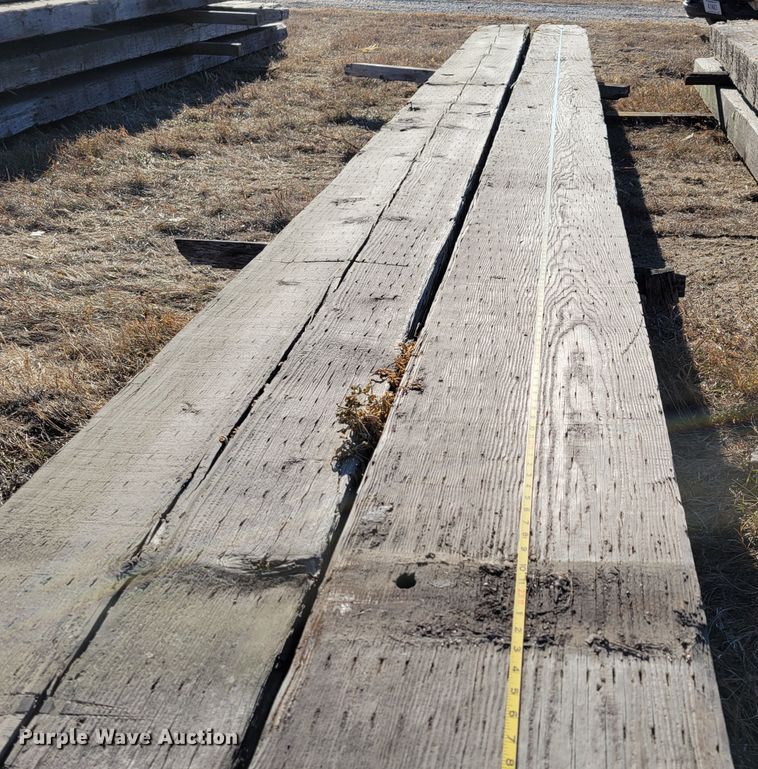 image for item LY9821 (4) bridge timbers