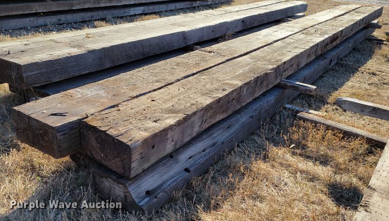image for item LY9822 (4) bridge timbers