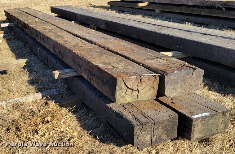 image for item LY9822 (4) bridge timbers
