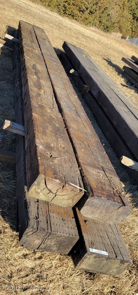 image for item LY9822 (4) bridge timbers