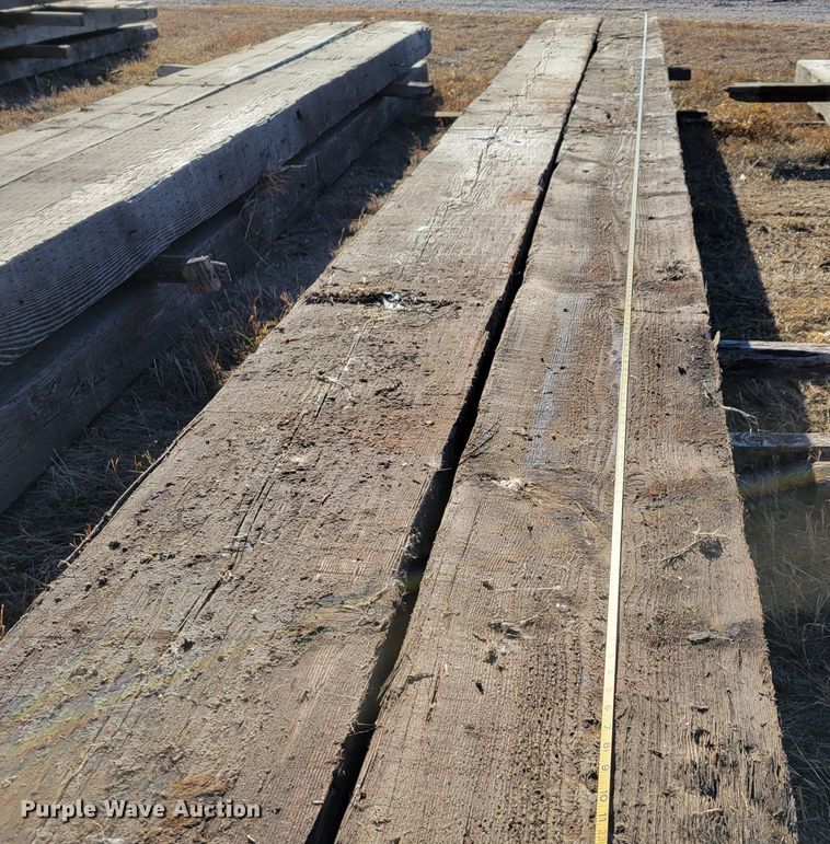 image for item LY9822 (4) bridge timbers