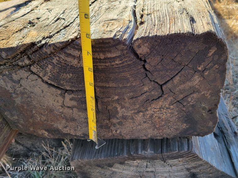 image for item LY9822 (4) bridge timbers