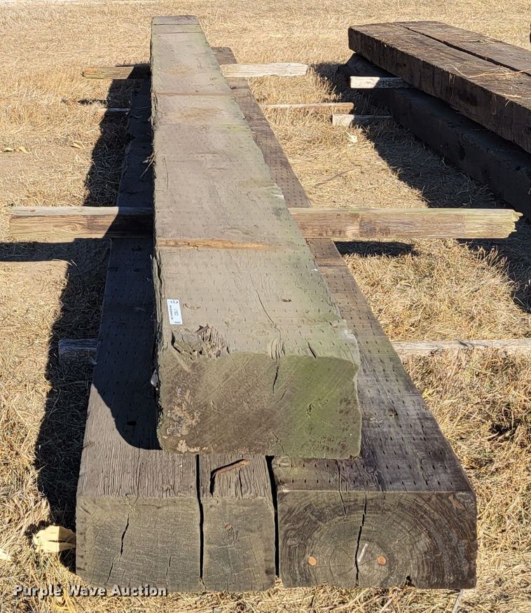 image for item LY9823 (3) bridge timbers