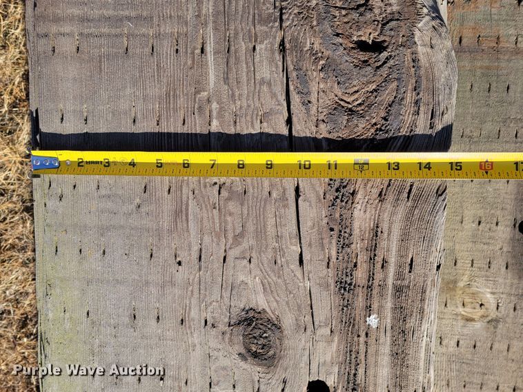 image for item LY9823 (3) bridge timbers