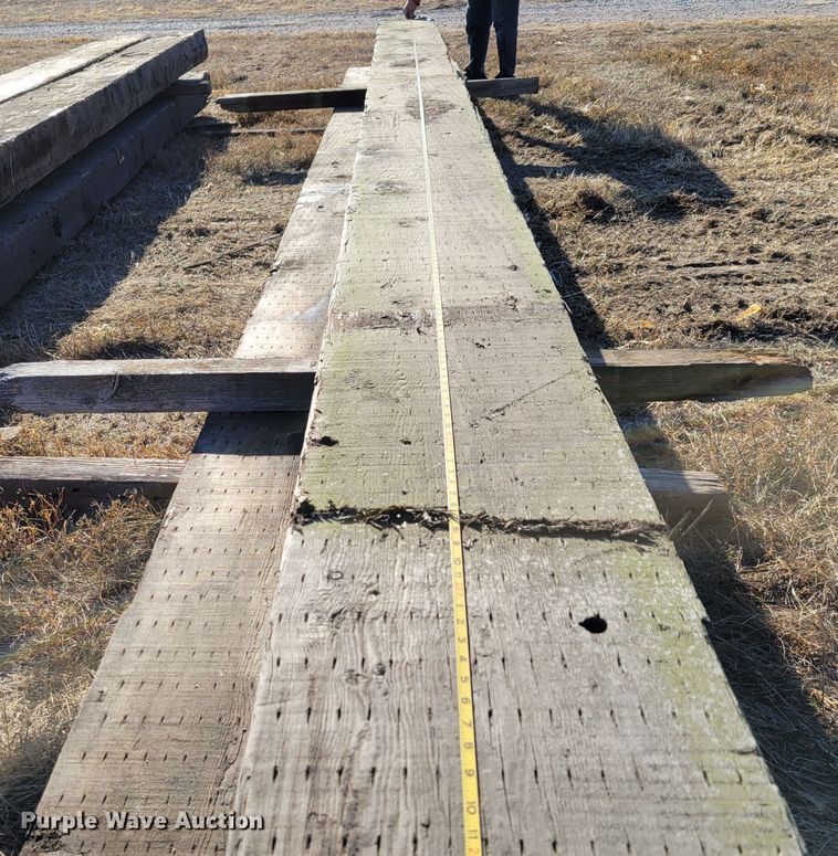 image for item LY9823 (3) bridge timbers