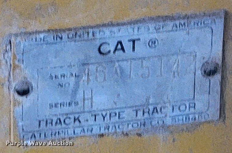 image for item ME9544 1966 Caterpillar D8H  dozer