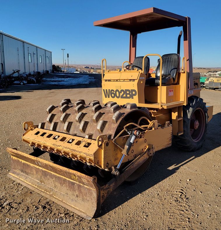 image for item ME9545 Case W602BP  single drum vibratory roller