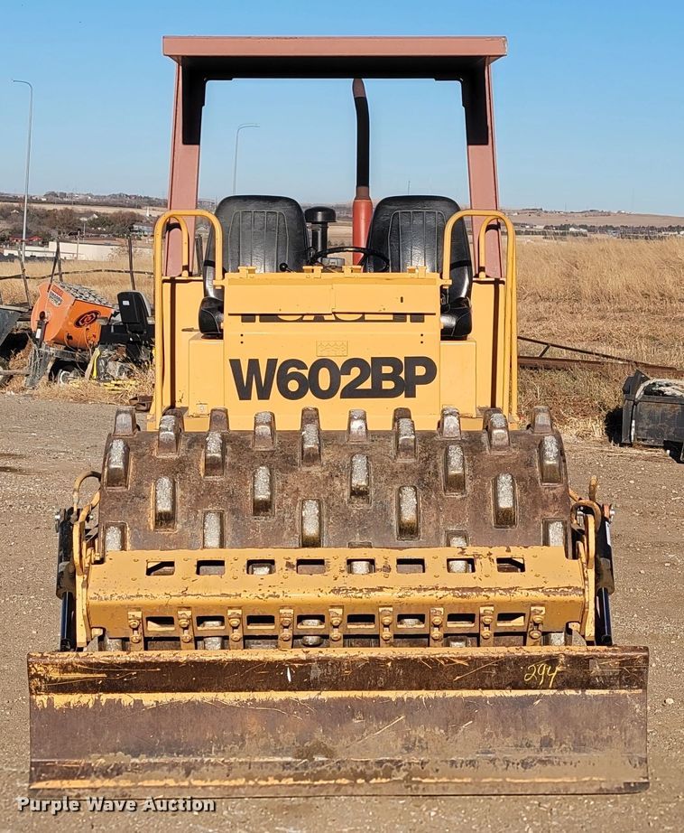 image for item ME9545 Case W602BP  single drum vibratory roller