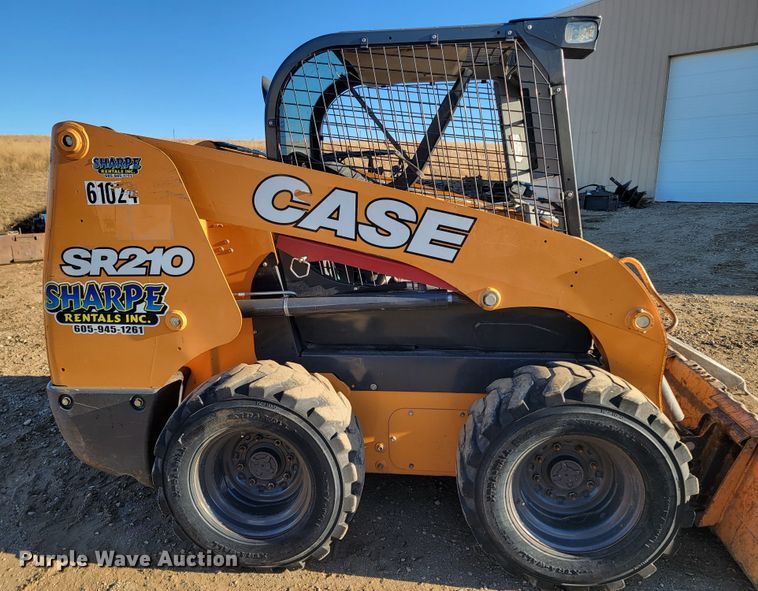 image for item ME9546 2018 Case SR210  skid steer loader