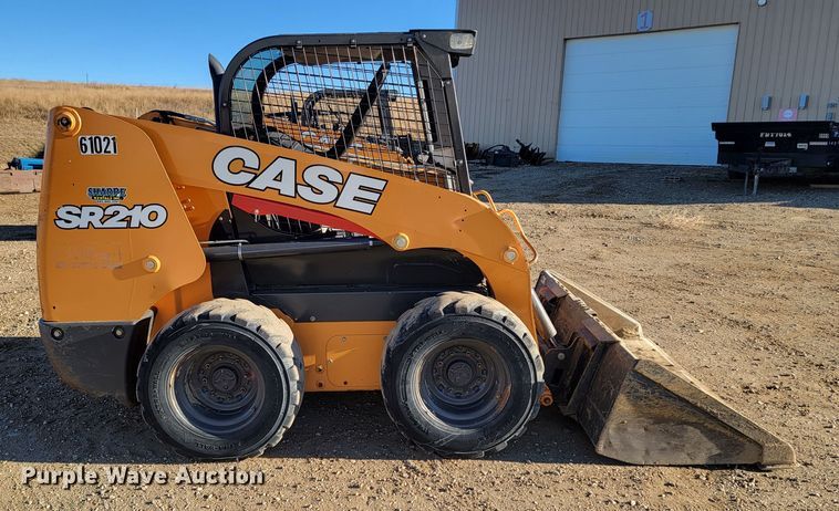 image for item ME9547 2018 Case SR210  skid steer loader
