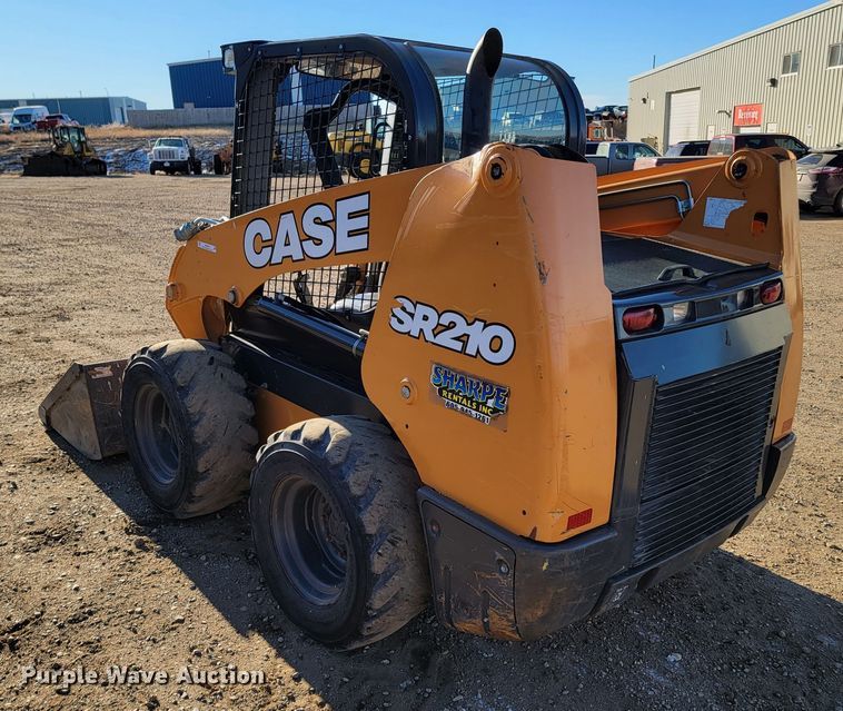 image for item ME9547 2018 Case SR210  skid steer loader