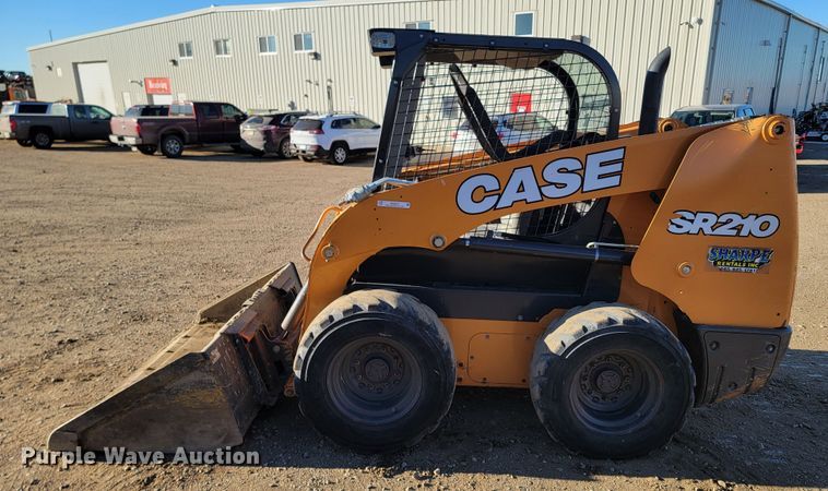 image for item ME9547 2018 Case SR210  skid steer loader