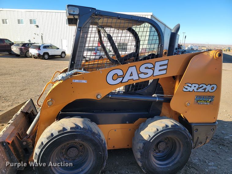 image for item ME9547 2018 Case SR210  skid steer loader