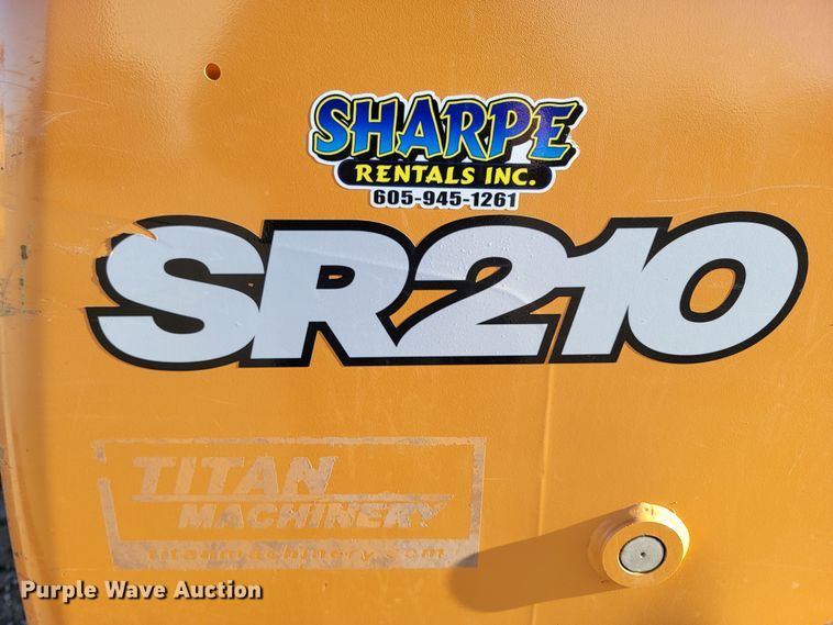 image for item ME9547 2018 Case SR210  skid steer loader