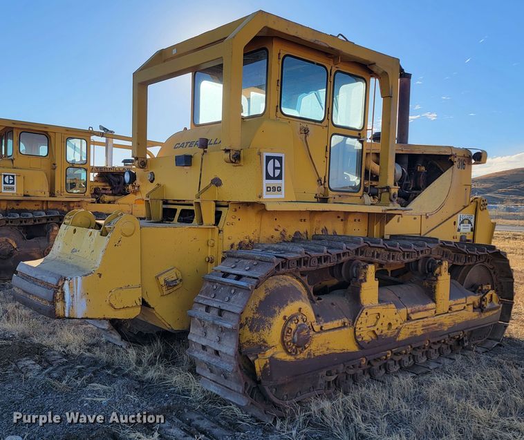 image for item ME9556 1969 Caterpillar D9G  crawler tractor