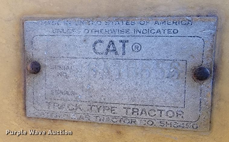 image for item ME9557 1967 Caterpillar D8H  dozer