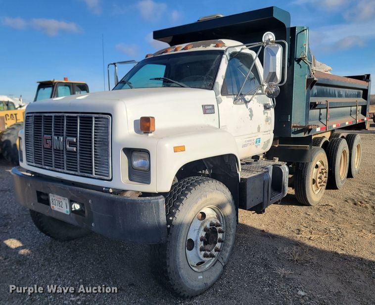 image for item ME9575 2000 GMC C8500  dump truck
