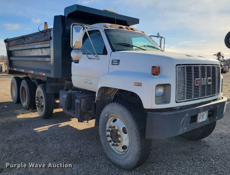 image for item ME9575 2000 GMC C8500  dump truck