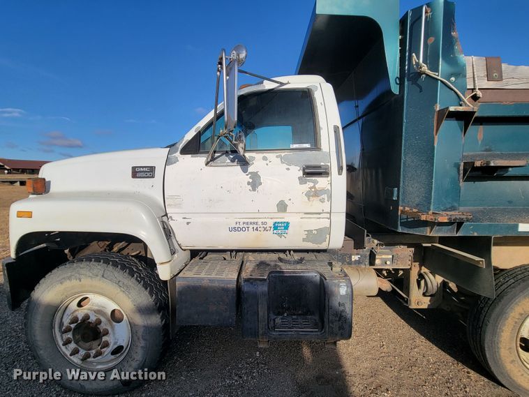 image for item ME9575 2000 GMC C8500  dump truck