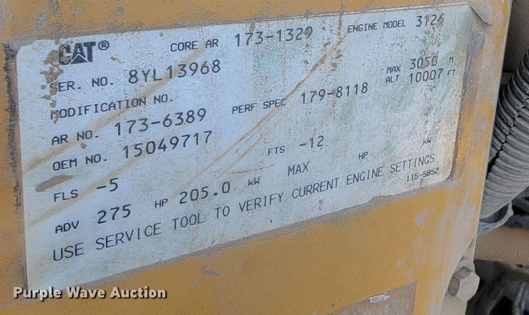 image for item ME9575 2000 GMC C8500  dump truck