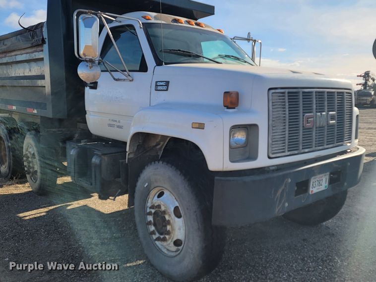 image for item ME9575 2000 GMC C8500  dump truck